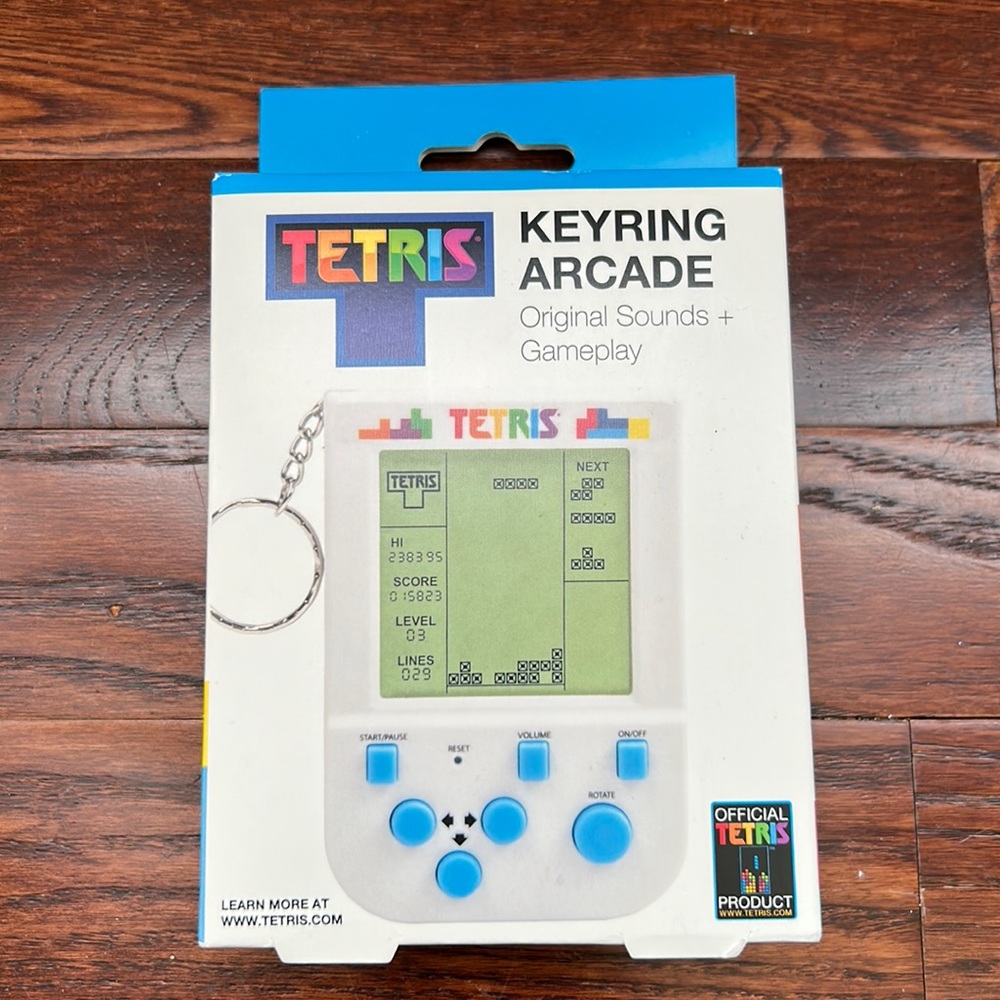 Tetris key ring